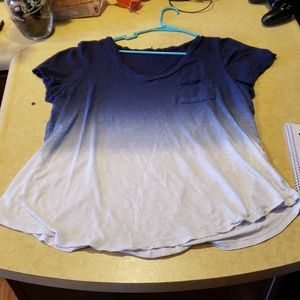 Blue Fade Tshirt